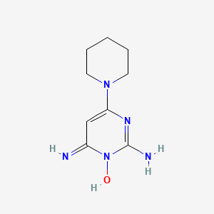 molecular formula C9H15N5O B8770037 Minoxidil (Standard) 