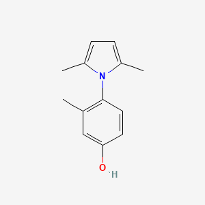 4-(2,5-dimethyl-1H-pyrrol-1-yl)-3-methylPhenol