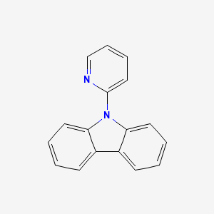molecular formula C17H12N2 B8770069 9-(2-Pyridyl)carbazole CAS No. 23866-67-3