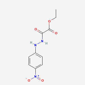 Ethyl {N-[(4-nitrophenyl)amino]carbamoyl}formate