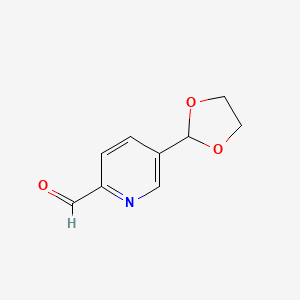5-(1,3-Dioxolan-2-yl)picolinaldehyde