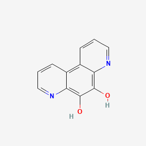 molecular formula C12H8N2O2 B8770143 4,7-Phenanthroline-5,6-diol CAS No. 91330-41-5