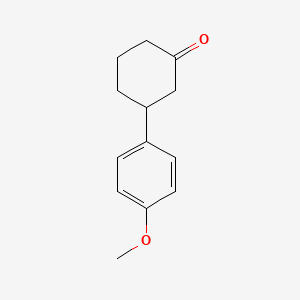 3-(4-Methoxyphenyl)cyclohexanone