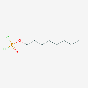 molecular formula C8H17Cl2O2P B8770198 octyl phosphorodichloridate CAS No. 53121-41-8