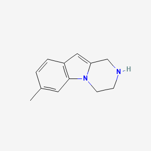 7-Methyl-1,2,3,4-tetrahydropyrazino[1,2-a]indole