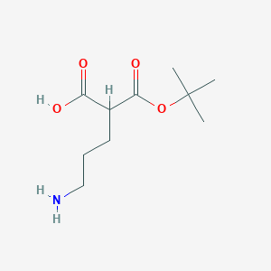 molecular formula C10H19NO4 B8770245 Boc-5-amino valeric acid 