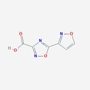 5-(Isoxazol-3-yl)-1,2,4-oxadiazole-3-carboxylic acid