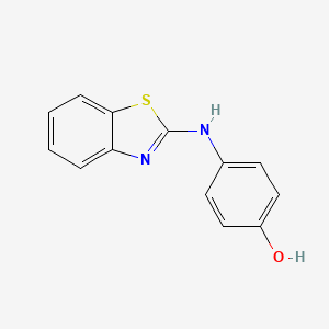 4-(Benzo[d]thiazol-2-ylamino)phenol