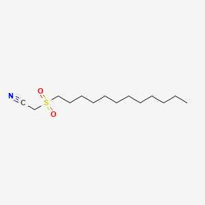 Acetonitrile, (dodecylsulfonyl)-