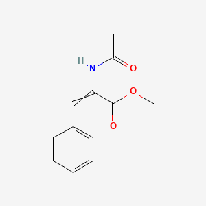 molecular formula C12H13NO3 B8770360 Methyl alpha-acetamidocinnamate 