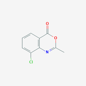 molecular formula C9H6ClNO2 B8770378 8-chloro-2-methyl-4H-benzo[d][1,3]oxazin-4-one CAS No. 5627-74-7