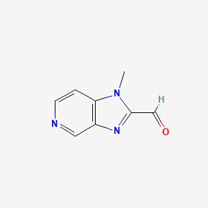 1-methyl-1H-imidazo[4,5-c]pyridine-2-carbaldehyde