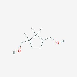 [3-(Hydroxymethyl)-2,2,3-trimethylcyclopentyl]methanol