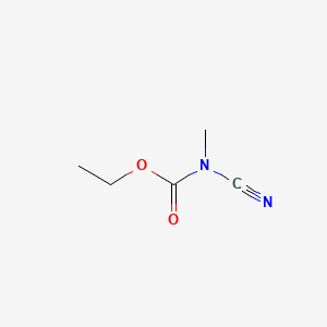 molecular formula C5H8N2O2 B8770480 Ethyl cyanomethylcarbamate CAS No. 60754-24-7