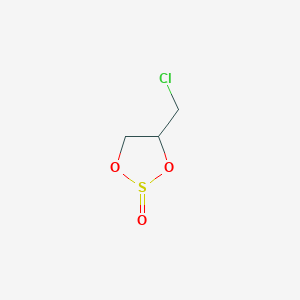 molecular formula C3H5ClO3S B087706 4-(Chloromethyl)-1,3,2-dioxathiolane 2-oxide CAS No. 15121-11-6