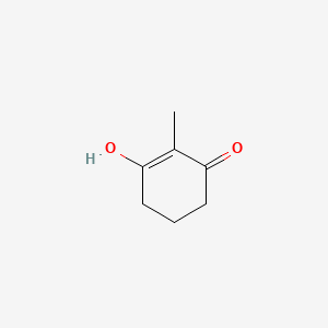 molecular formula C7H10O2 B8770629 2-Cyclohexen-1-one, 3-hydroxy-2-methyl- CAS No. 32774-63-3