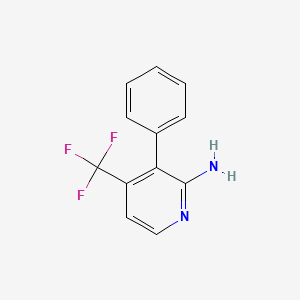 3-Phenyl-4-trifluoromethylpyridin-2-ylamine