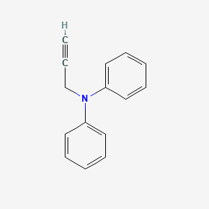 molecular formula C15H13N B8770806 Diphenyl-prop-2-ynyl-amine CAS No. 4282-80-8