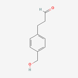 3-(4-Hydroxymethyl-phenyl)-propionaldehyde