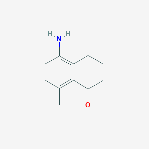 5-Amino-8-methyl-3,4-dihydronaphthalen-1(2H)-one