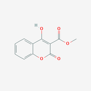 molecular formula C11H8O5 B8770887 4-hydroxy-3-methoxycarbonylcoumarin CAS No. 13252-75-0