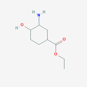 (1S,3S,4S)-3-Amino-4-hydroxy-cyclohexanecarboxylic acid ethyl ester