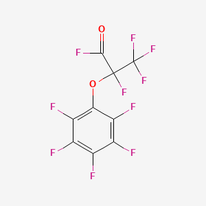 2,3,3,3-Tetrafluoro-2-(pentafluorophenoxy)propionyl fluoride