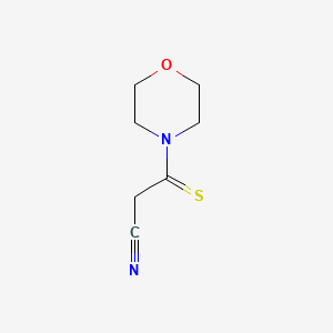 3-Morpholin-4-yl-3-thioxopropanenitrile