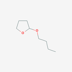 molecular formula C8H16O2 B8771007 Furan, 2-(1,1-dimethylethoxy)tetrahydro- 