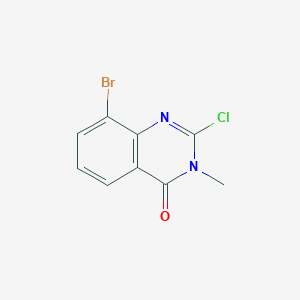 8-Bromo-2-chloro-3-methylquinazolin-4(3H)-one