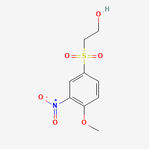 Ethanol, 2-[(4-methoxy-3-nitrophenyl)sulfonyl]-