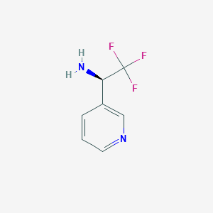 (R)-2,2,2-Trifluoro-1-(pyridin-3-YL)ethan-1-amine
