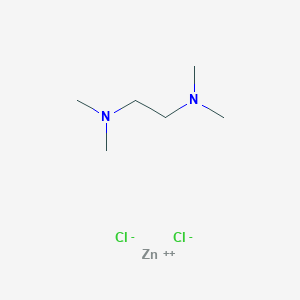 molecular formula C6H16Cl2N2Zn B8771305 Dichloro(N,N,N',N'-tetramethylethylenediamine)zinc 