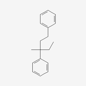 Benzene, 1,1'-(1-ethyl-1-methyl-1,3-propanediyl)bis-