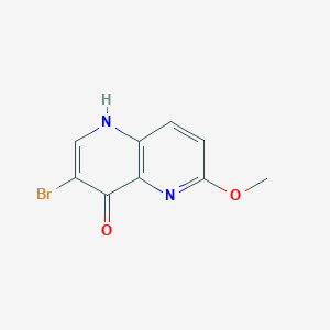 3-Bromo-6-methoxy-1,5-naphthyridin-4-ol
