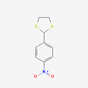 1,3-DITHIOLANE, 2-(p-NITROPHENYL)-