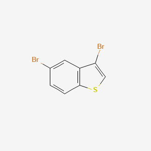 molecular formula C8H4Br2S B8771389 3,5-Dibromobenzo(b)thiophene CAS No. 1423-62-7