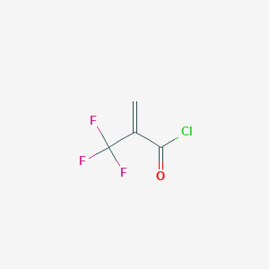 molecular formula C4H2ClF3O B8771474 alpha-Trifluoromethylacryloyl chloride CAS No. 90715-73-4
