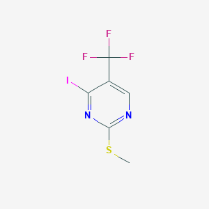 4-Iodo-2-(methylthio)-5-(trifluoromethyl)pyrimidine