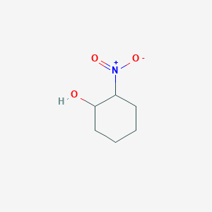molecular formula C6H11NO3 B8771557 2-Nitrocyclohexanol CAS No. 43138-50-7