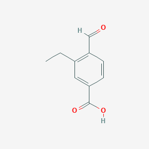 3-Ethyl-4-formyl-benzoic acid