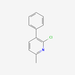 2-Chloro-6-methyl-3-phenylpyridine