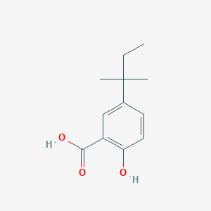 molecular formula C12H16O3 B8771633 2-Hydroxy-5-(2-methylbutan-2-yl)benzoic acid CAS No. 40946-44-9