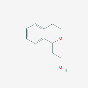 molecular formula C11H14O2 B8771700 (S)-2-(Isochroman-1-yl)ethanol 