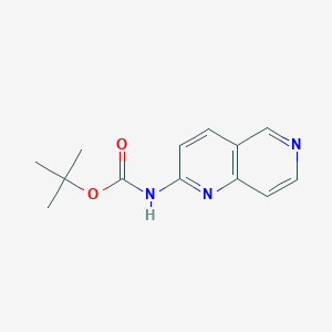 Tert-butyl 1,6-naphthyridin-2-ylcarbamate