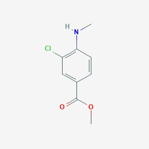 Methyl 3-chloro-4-(methylamino)benzoate
