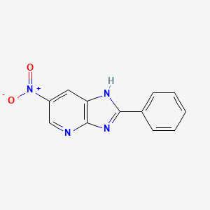 6-Nitro-2-phenyl-1H-imidazo[4,5-b]pyridine