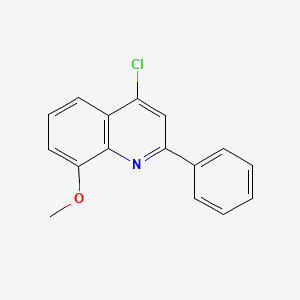 4-Chloro-8-methoxy-2-phenylquinoline