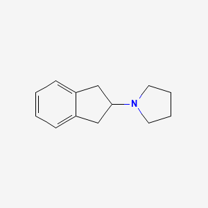 1-(2,3-Dihydro-1H-inden-2-yl)pyrrolidine
