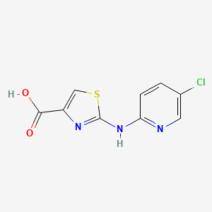 2-((5-Chloropyridin-2-yl)amino)thiazole-4-carboxylic acid
